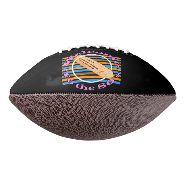 Ticket in die 80er Jahre einräumen Football (Gedreht 270)