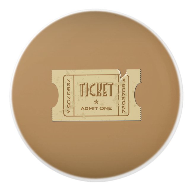 Ticket-Keramik Keramikknauf (Vorderseite)