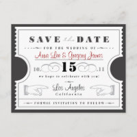 Ticket Save the Date