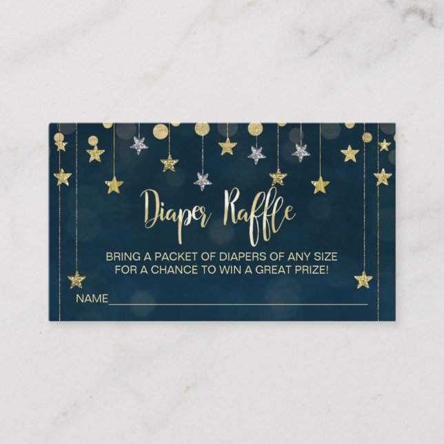 Ticketeinlage von Twinkle Begleitkarte (Vorderseite)