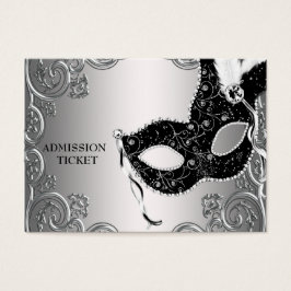 Tickets für das Silver Black Masquerade Party