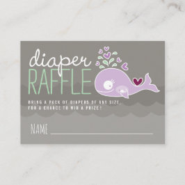 Tickets für lila Schwangere Begleitkarte