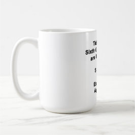 Tickets To The Sixth Great Extinction Coffee Mug Kaffeetasse