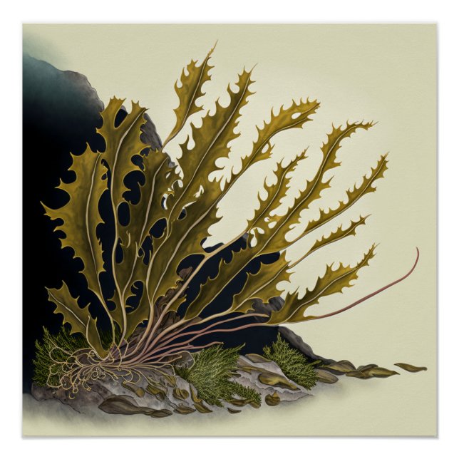 Tidal Fronds Poster (Vorderseite)
