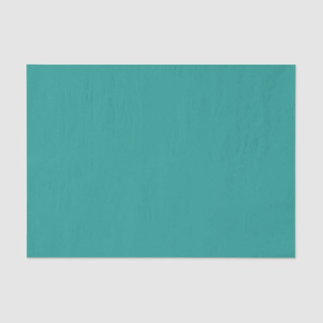 Tidal Rip Tide Saturierte Aquamarin Blue Green Sol Seidenpapier (Vorderseite)