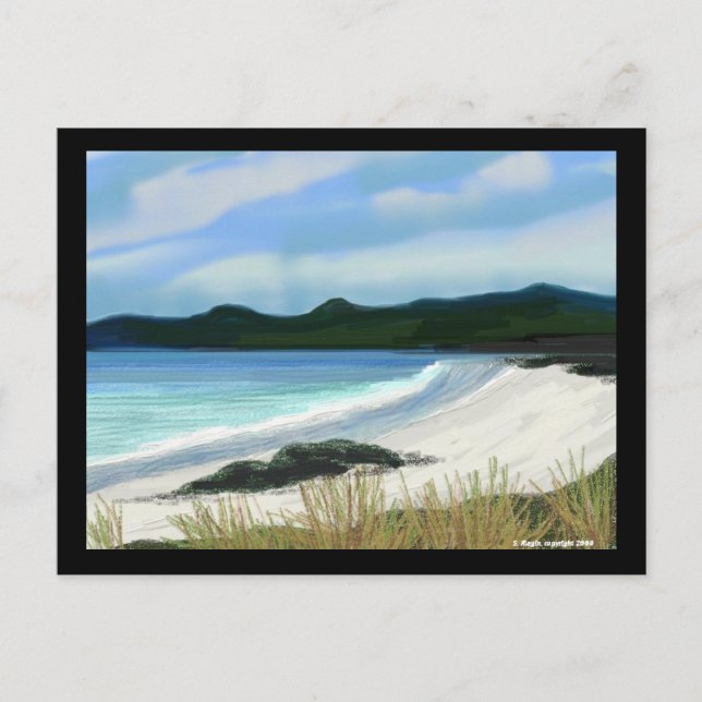 Tide kommt in Postkarten (Vorderseite)