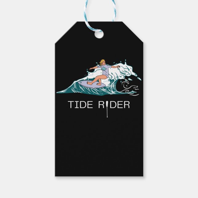 Tide Rider Geschenkanhänger (Vorderseite)