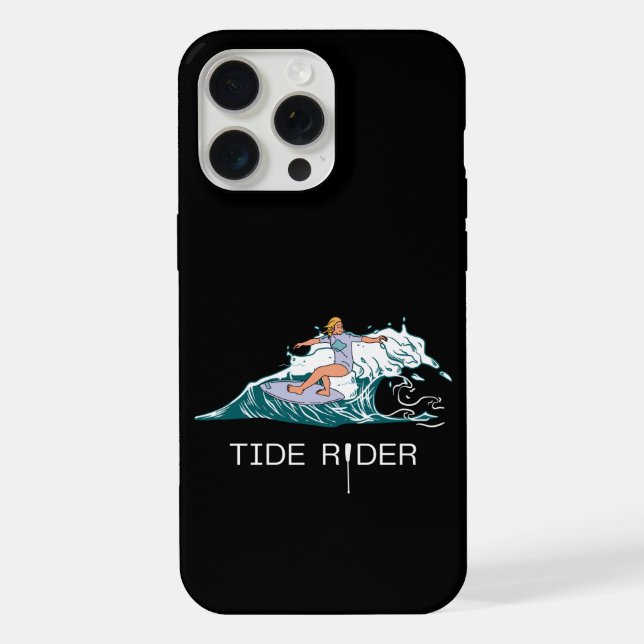 Tide Rider iPhone Hülle (Rückseite)