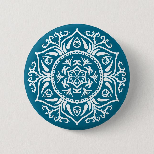 Tidepool Mandala Button (Vorderseite)