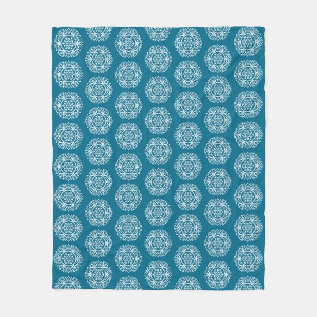 Tidepool Mandala Fleecedecke (Vorderseite)
