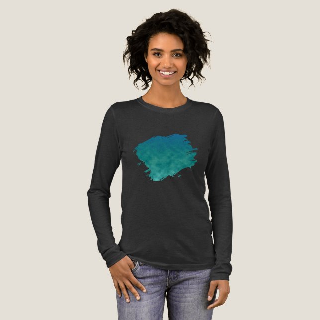 Tideworn Sky Tri-Blend Shirt (Volle Vorderseite)