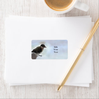 Tidi my Bird the Parus Major Adressaufkleber