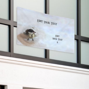 Tidi my Bird the Parus Major Banner