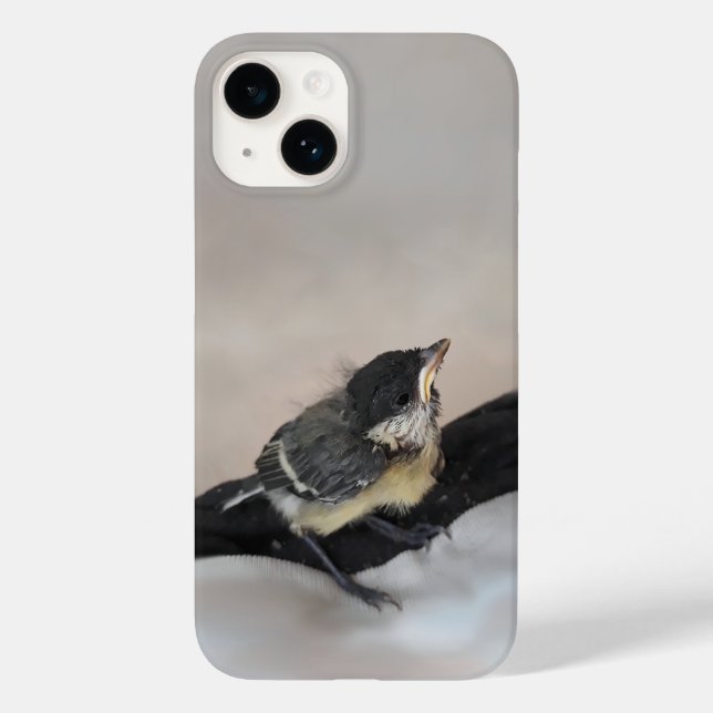 Tidi my Bird the Parus Major Case-Mate iPhone Hülle (Rückseite)