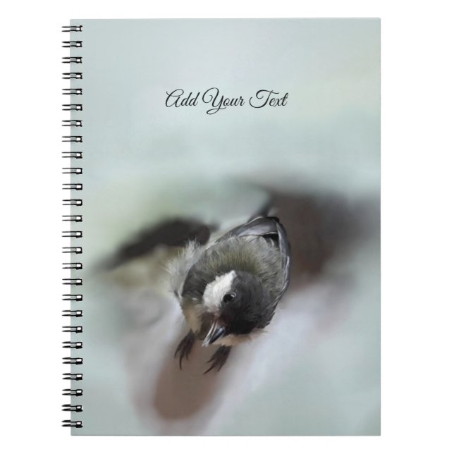 Tidi my Bird the Parus Major Notizblock (Vorderseite)