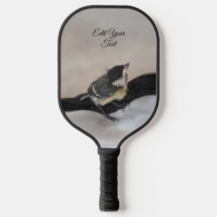Tidi my Bird the Parus Major Pickleball Schläger
