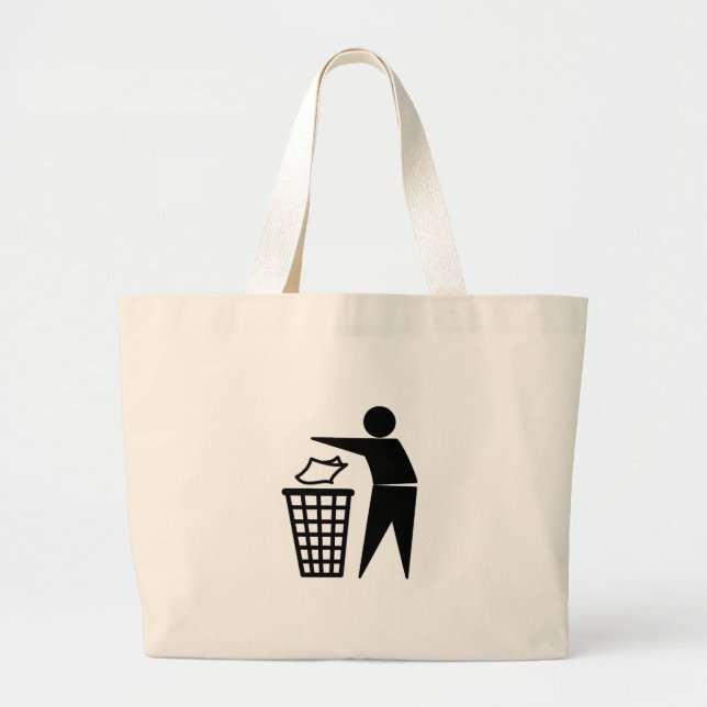 Tidy Man Bag Jumbo Stoffbeutel (Vorne)