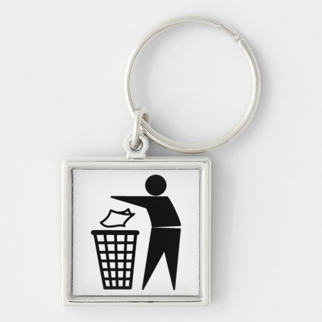 Tidy Man Schlüsselanhänger (Vorne)