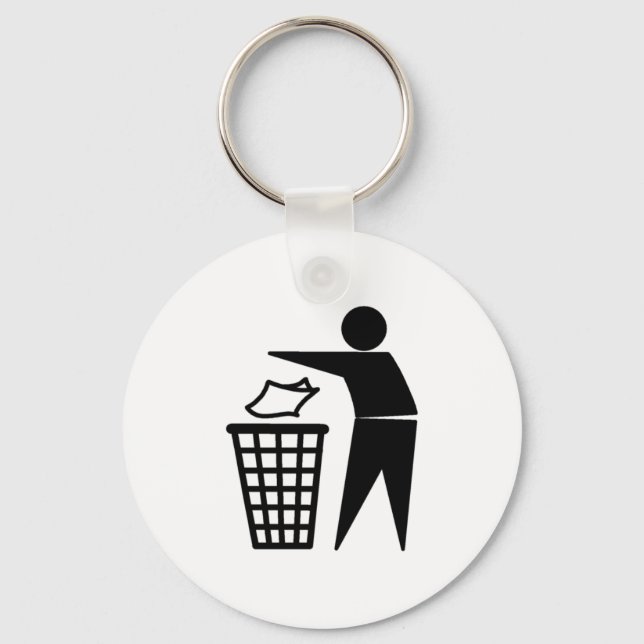 Tidy Man Schlüsselanhänger (Vorderseite)