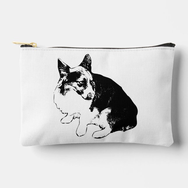 Tidy Pouch, Sitter drucken Zubehörtasche (Vorderseite)