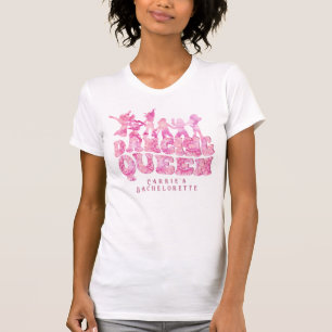 Tie Dye 2 Disco Junggesellinnenabschied Retro Tanz T-Shirt
