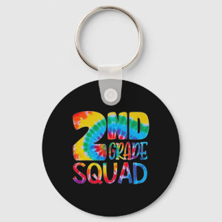 Tie Dye 2. Klasse Squad Lehrer Schüler Erster Tag  Schlüsselanhänger