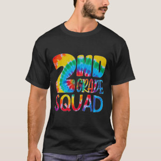Tie Dye 2. Klasse Squad Lehrer Schüler Erster Tag  T-Shirt