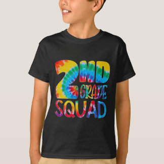 Tie Dye 2. Klasse Squad Lehrer Schüler Erster Tag  T-Shirt