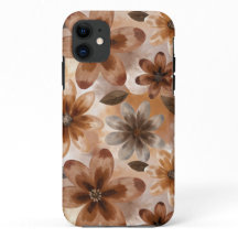 Tie Dye Autumn Floral