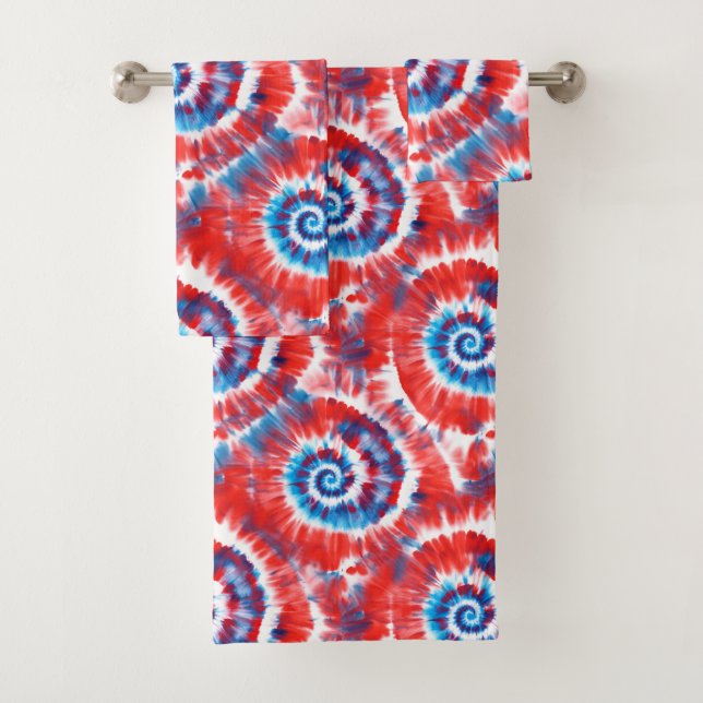 Tie-Dye Badhandtuch Set (Insitu)