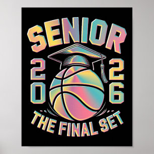 Tie Dye Cl von 2026 Senior Sketll Das letzte Set G Poster