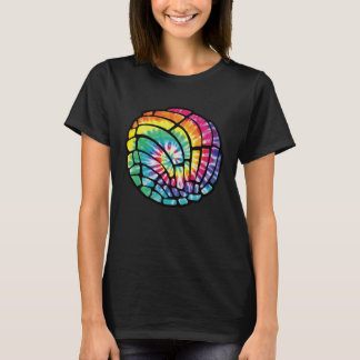 Tie Dye Conchas Pan Dulce Latina Spanisch Frau Con T-Shirt