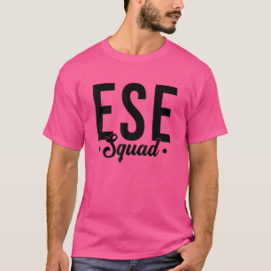 Tie Dye Ese Squad Team Lehrer Dankeschön Rücken T T-Shirt