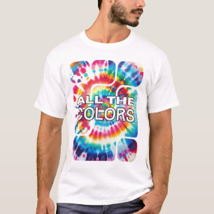 Tie-Dye-Farbexplosion T-Shirt