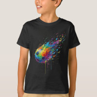 Tie-Dye-Farbspritzer Fußballspieler Fans Ent