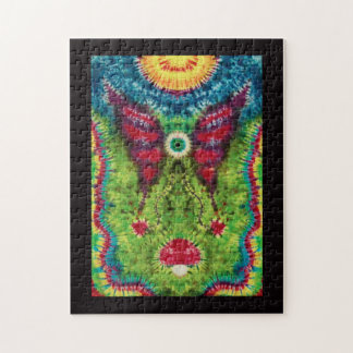 Tie-Dye-"Fliegendes Auge"-Puzzle Puzzle