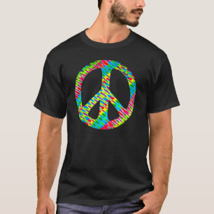 Tie-Dye-"Friedens"-T-Shirt T-Shirt