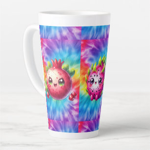 Tie-Dye glückliche Drachenfrucht Milchtasse