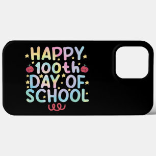 Tie Dye Happy 100. Schultag Lehrer Student  Case-Mate iPhone Hülle