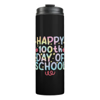 Tie Dye Happy 100. Schultag Lehrer Student