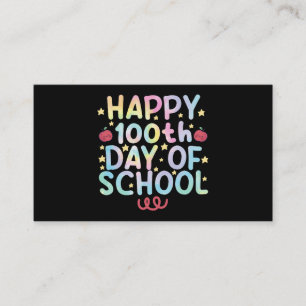 Tie Dye Happy 100. Tag der Schule Lehrer Student 