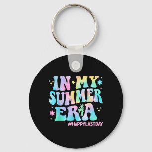 Tie Dye im Sommer Zeitalter Letzter Schultag Lehre Schlüsselanhänger