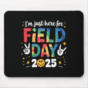 Tie Dye ist hier nur für Field Day 2025 Friedensze Mousepad