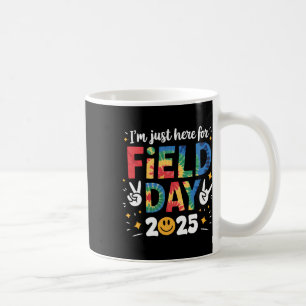 Tie Dye ist nur hier für Field Day 2025 Friedensze Kaffeetasse