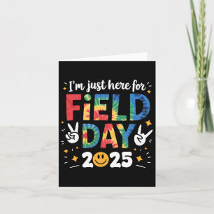 Tie Dye ist nur hier für Field Day 2025 Friedensze Karte
