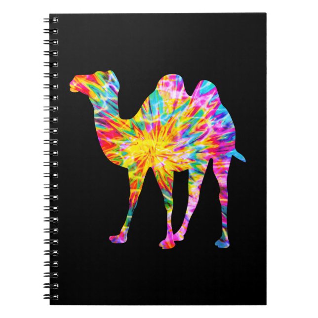 TIE DYE KAMEL NOTIZBLOCK (Vorderseite)