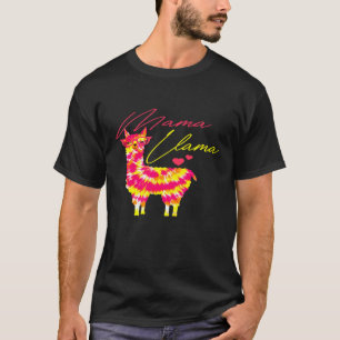 Tie Dye Mama Lama Tie Dye Mutter Lustige Mama Lama T-Shirt