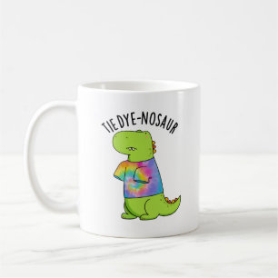 Tie-dye-nosaur Lustiger Dinosaurier-Wortwitz  Kaffeetasse