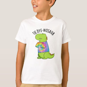 Tie-dye-nosaur Lustiger Dinosaurier-Wortwitz  T-Shirt