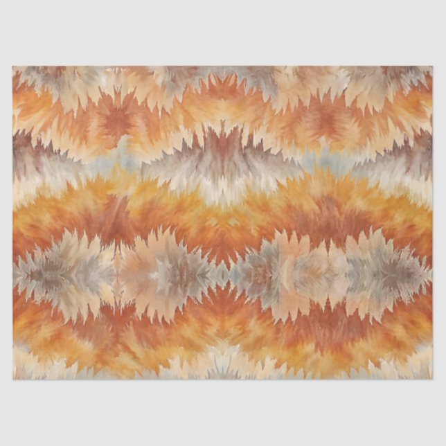 Tie Dye Organic Art Seidenpapier (Vorderseite)